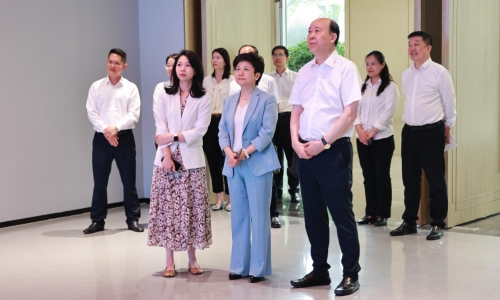 中國農(nóng)業(yè)銀行浙江省分行黨委書記、行長譚敦宇蒞臨桐昆調(diào)研