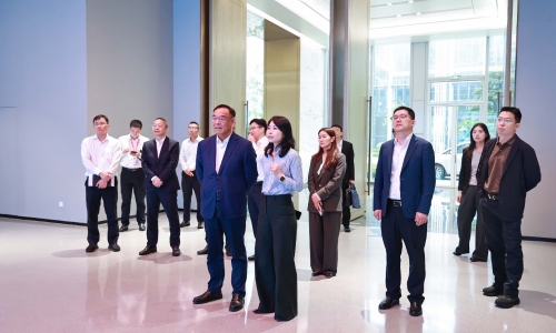 中國移動浙江公司黨委書記、董事長、總經(jīng)理?xiàng)顒τ钌W臨桐昆調(diào)研