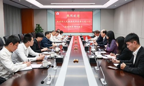 欽州市人民政府代市長李玉成蒞臨桐昆調研